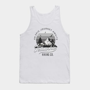 Fellowship Hiking Co - An Epic Journey Awaits - White - Fantasy Tank Top